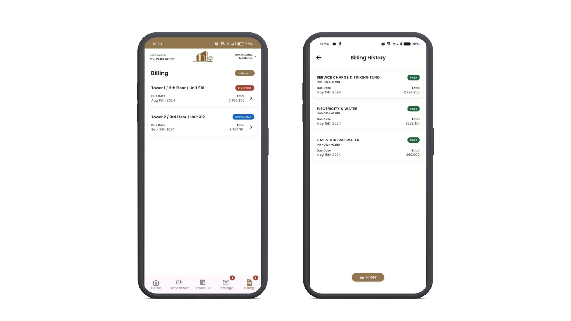 Billing Management